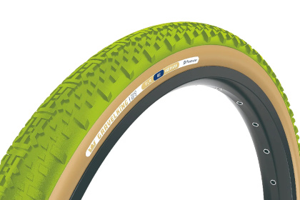 Велопокрышка Panaracer Gravelking X1, 28 дюймов / Коричнево-зеленая