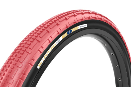Велопокрышка Panaracer Gravelking SK, 28 дюймов / Розово-черная
