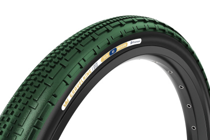 Велопокрышка Panaracer Gravelking SK, 28 дюймов / Зелено-черная