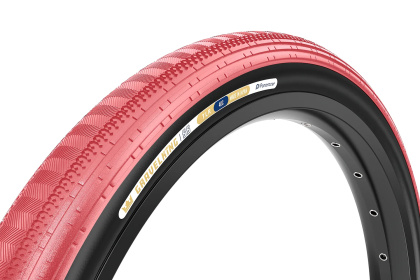 Велопокрышка Panaracer Gravelking SS, 28 дюймов / Розово-черная