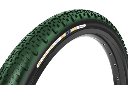 Велопокрышка Panaracer Gravelking X1, 28 дюймов / Зелено-черная