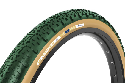 Велопокрышка Panaracer Gravelking X1, 28 дюймов / Зелено-коричневая