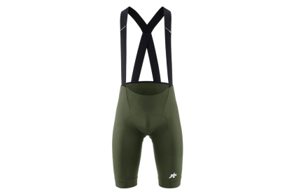 Велотрусы Assos Mille GT S11, с лямками / Зеленые