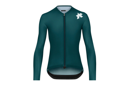 Велоджерси Assos Equipe RS S11, длинный рукав / Сине-зеленая