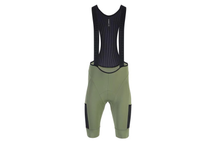 Велотрусы Nalini New Gravel, с лямками / Зеленые