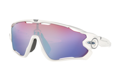 Очки Oakley Jawbreaker / Polished White Prizm Snow Sapphire