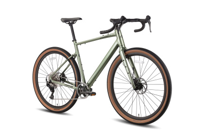 Велосипед гравийный Hagen GR9 / Зеленый металлик