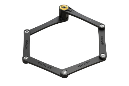 Замок велосипедный складной Seatylock Foldylock Elite, длина 110 см