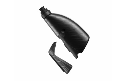 Фляга велосипедная Elite Kit Crono CX, 500 мл, с флягодержателем / Carbon