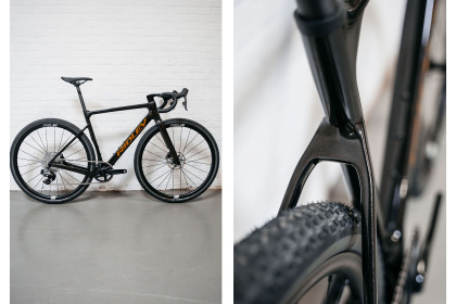 Велосипед гравийный Ridley ASTR GRX600 1х12 / Черный металлик