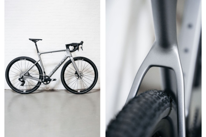 Велосипед гравийный Ridley ASTR GRX600 1х12 / Серый матовый