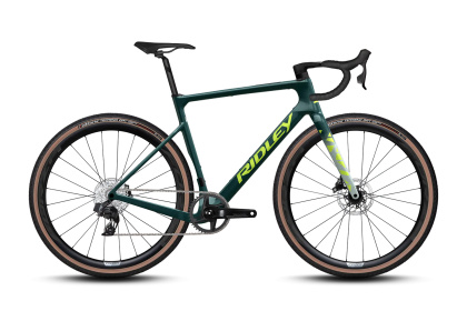 Велосипед гравийный Ridley ASTR GRX600 1х12 / Зеленый глянцевый