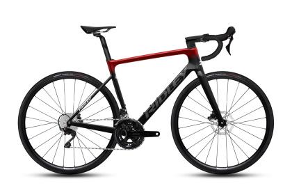 Велосипед шоссейный Ridley Falcn 105 (2025) / Красно-черный глянцевый