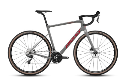 Велосипед гравийный Ridley Grifn Gravel GRX600 2x12 / Серый глянцевый