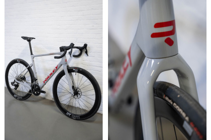Велосипед гравийный Ridley Grifn Gravel GRX600 2x12 / Серый глянцевый
