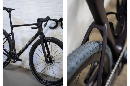 Велосипед гравийный Ridley Grifn Gravel GRX600 2x12 / Темно-бордовый матовый