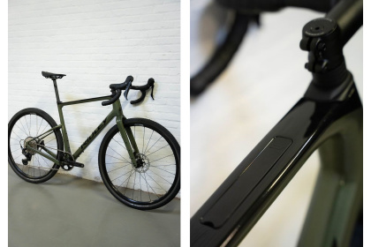 Велосипед гравийный Ridley Kanzo Adventure GRX600 1x12 / Зеленый глянцевый