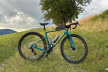 Велосипед гравийный Ridley Kanzo Adventure Sram Apex XPLR AXS / Сине-зеленый глянцевый