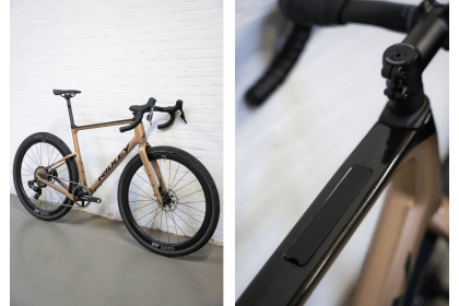 Велосипед гравийный Ridley Kanzo Adventure Sram Apex XPLR AXS / Золотистый глянцевый