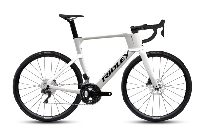 Велосипед шоссейный Ridley Noah 3.0 105 DI2 2x12 / Белый глянцевый