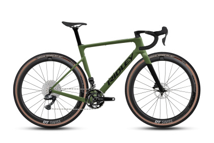 Велосипед гравийный Ridley ASTR RS GRX DI2 2x12 / Зеленый матовый