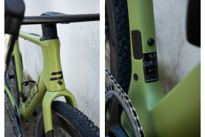 Велосипед гравийный Ridley ASTR RS GRX DI2 2x12 / Зеленый матовый