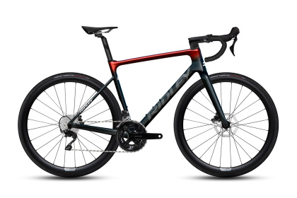Велосипед шоссейный Ridley Falcn 105 2x12 / Красно-черный глянцевый