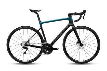 Велосипед шоссейный Ridley Falcn 105 2x12 / Сине-черный глянцевый