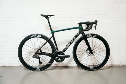 Велосипед шоссейный Ridley Falcn 105 2x12 / Сине-черный глянцевый
