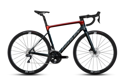 Велосипед шоссейный Ridley Falcn 105 Di2 / Красно-черный глянцевый