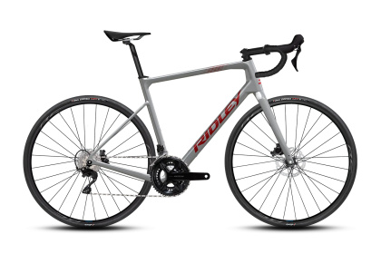 Велосипед шоссейный Ridley Grifn Road 105 2x12 / Серый глянцевый