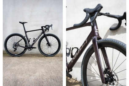 Велосипед гравийный Ridley Grifn RS Gravel Force XPLR / Темно-бордовый матовый