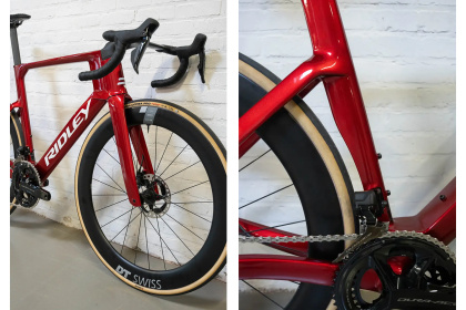 Велосипед шоссейный Ridley Noah Fast 3.0 DuraAce DI2 / Красный глянцевый