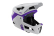 Шлем фулфейс Leatt MTB Enduro 4.0 / Серо-фиолетовый