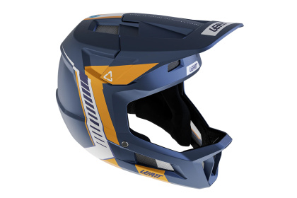Шлем фулфейс Leatt MTB Gravity 2.0 / Сине-желтый