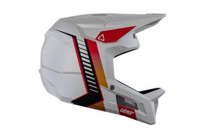 Шлем фулфейс Leatt MTB Gravity 2.0 / Бело-красный
