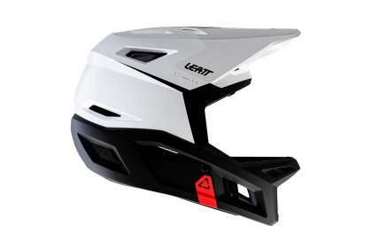 Шлем фулфейс Leatt MTB Gravity 4.0 / Бело-черный