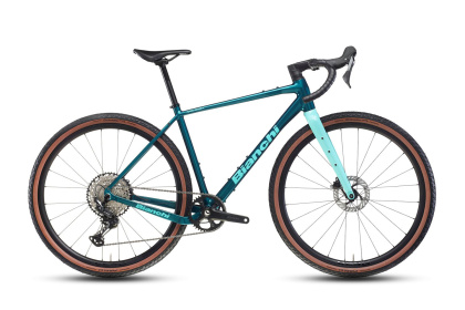 Велосипед гравийный Bianchi Arcadex AL GRX610/822 1x12SP / Бирюзовый