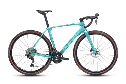 Велосипед гравийный Bianchi Impulso Comp GRX610 2х12SP / Бирюзовый