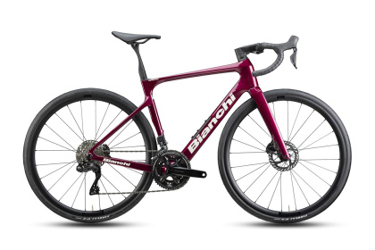 Велосипед шоссейный Bianchi Infinito 105 Di2 12SP / Бордовый