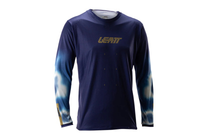 Велоджерси Leatt MTB Gravity 4.0 (2026), длинный рукав / Синяя