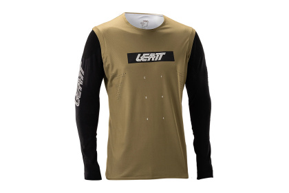 Велоджерси Leatt MTB Gravity 8.0 (2026), длинный рукав / Золотисто-коричневая