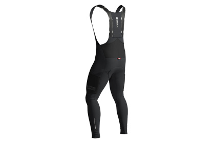 Велоштаны Leatt MTB ThermaFlow 4.0 (2026), с лямками / Черные