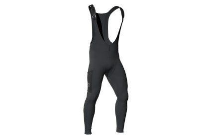 Велоштаны Leatt MTB ThermaFlow 4.0 (2026), с лямками / Черные