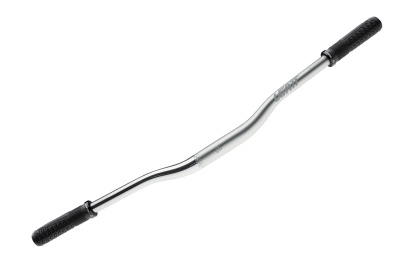 Руль Leatt Launch Control 6.0 Kit 31.8, с грипсами / Черно-серебристый