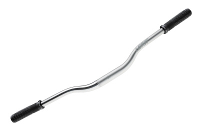 Руль Leatt Launch Control 6.0 Kit 31.8, с грипсами / Черно-серебристый