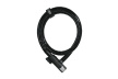 Замок велосипедный тросовый Abus Centuro 860/110, длина 110 см, крепление QuickSnap RBU / Черный