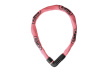 Замок велосипедный цепь Abus Tresor 6807C, кодовый, длина 110 см / Розовый