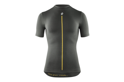 Термобелье Assos Spring Fall Skin Layer P1, короткий рукав / Серое