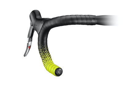 Обмотка руля Ciclovation Advanced Leather Touch Fusion Series / Неоново-желтая